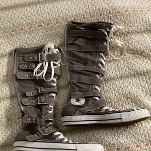 Vintage Converse Knee High Sneakers.